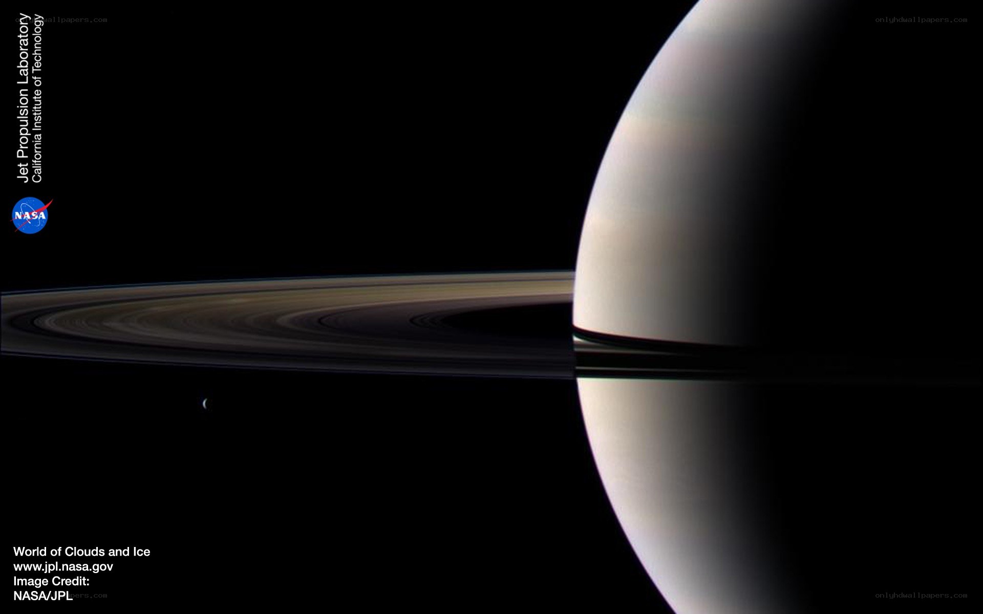 Saturn and its rings
