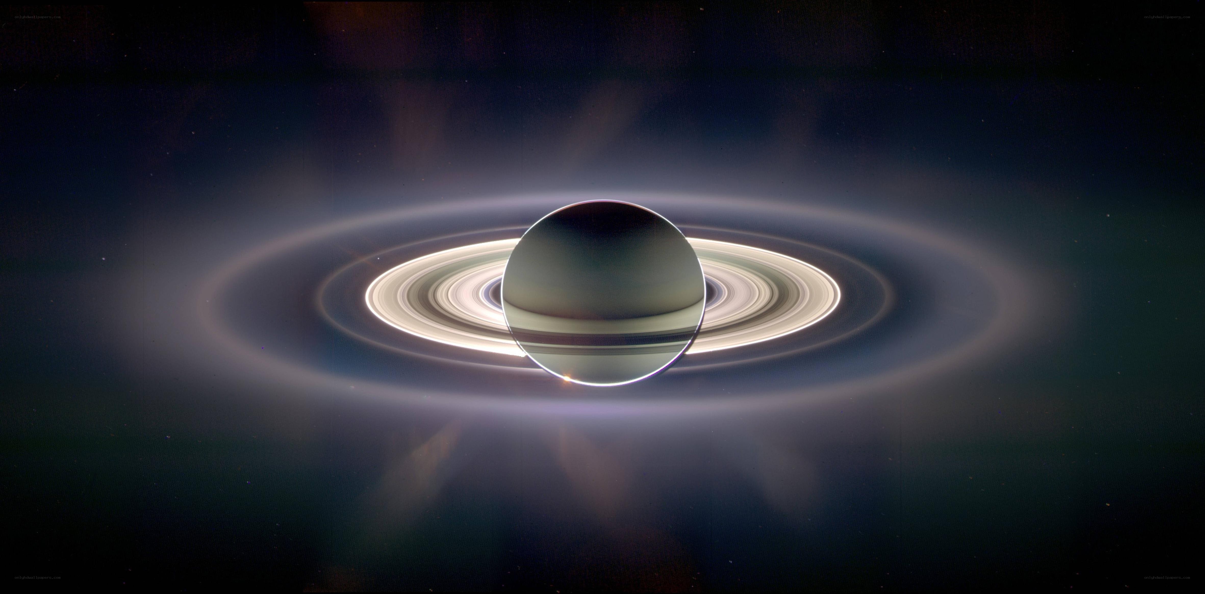 Saturn and its rings