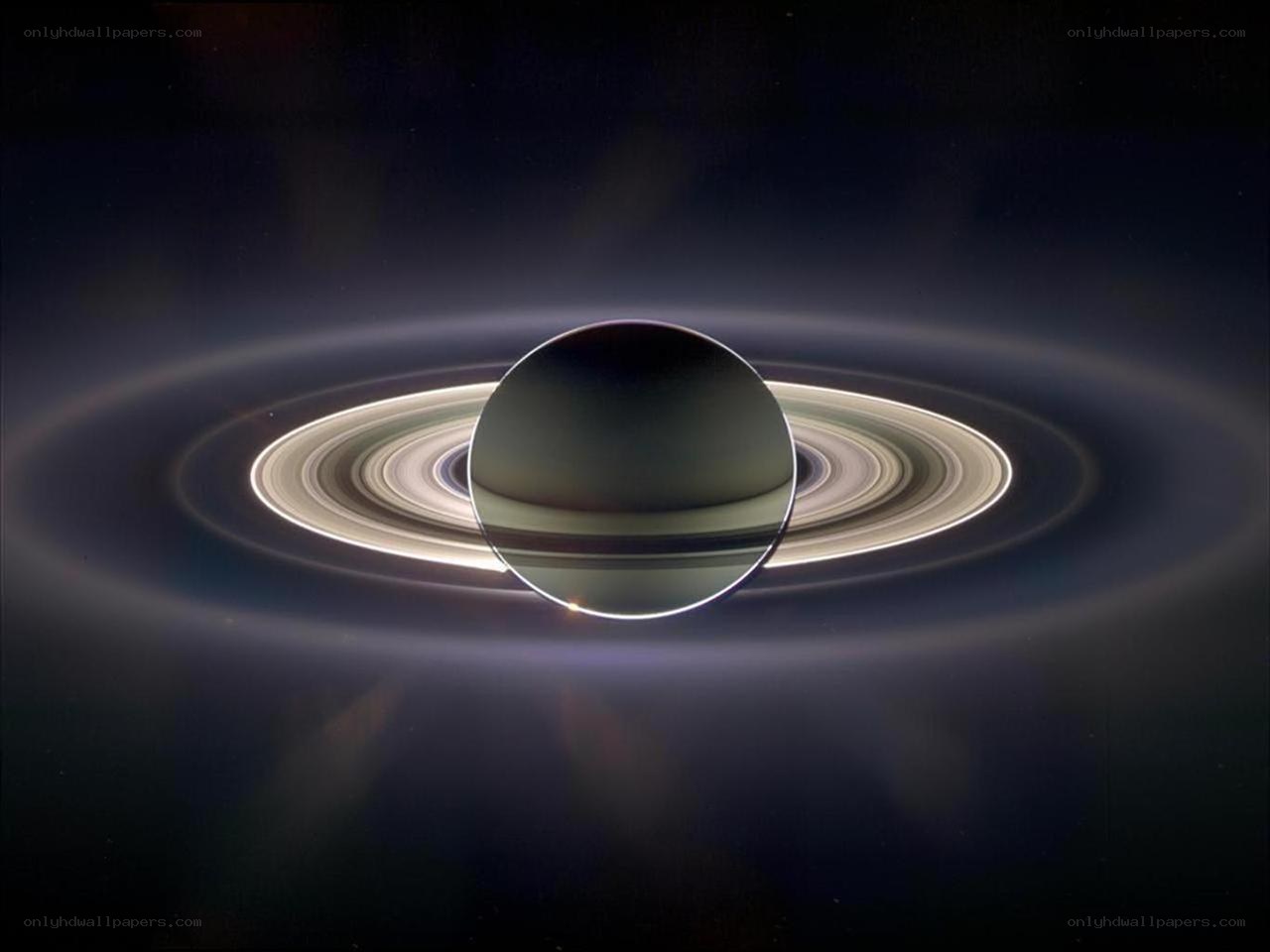 Saturn and its rings