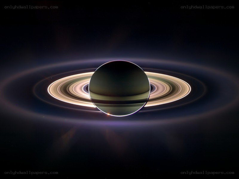 Saturn and its rings