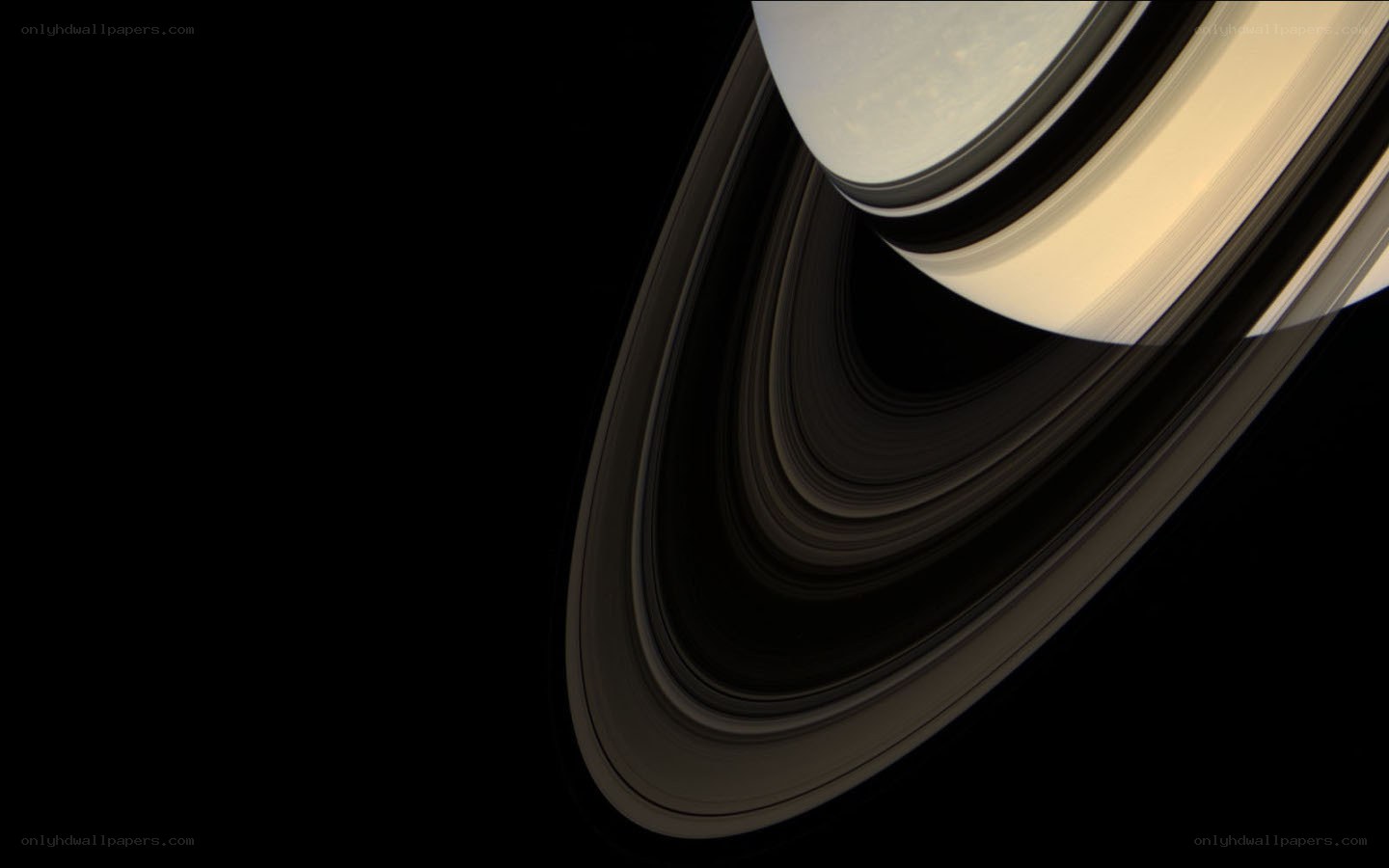 Saturn and its rings