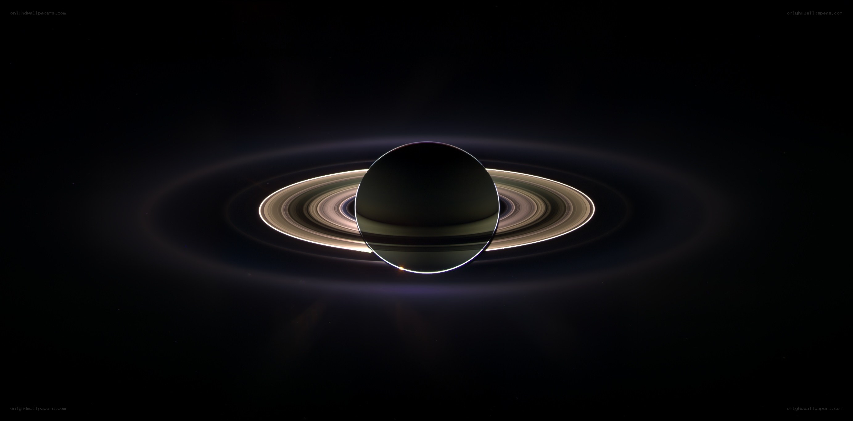 Saturn and its rings