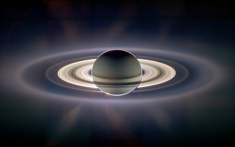 Saturn and its rings