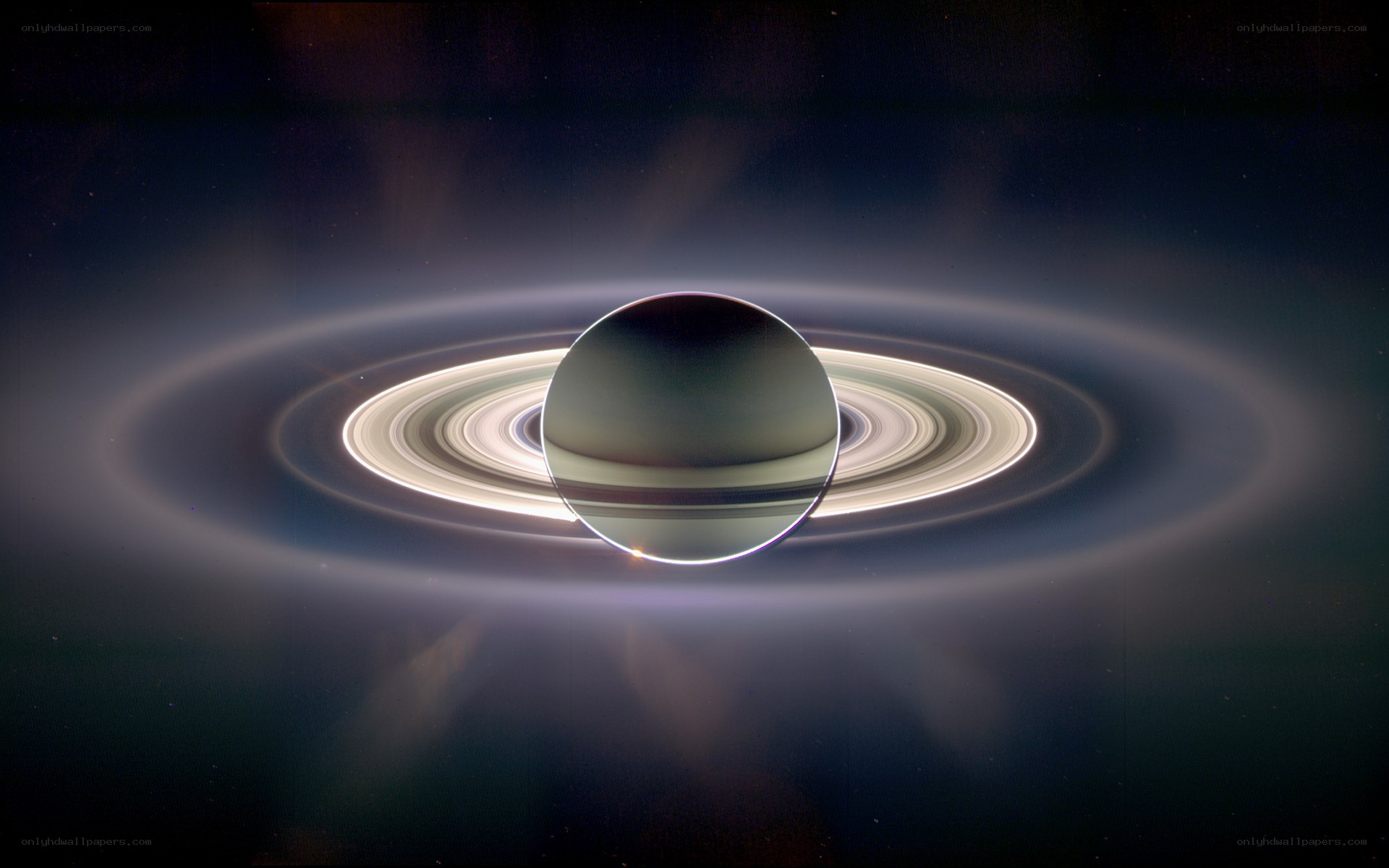 Saturn and its rings