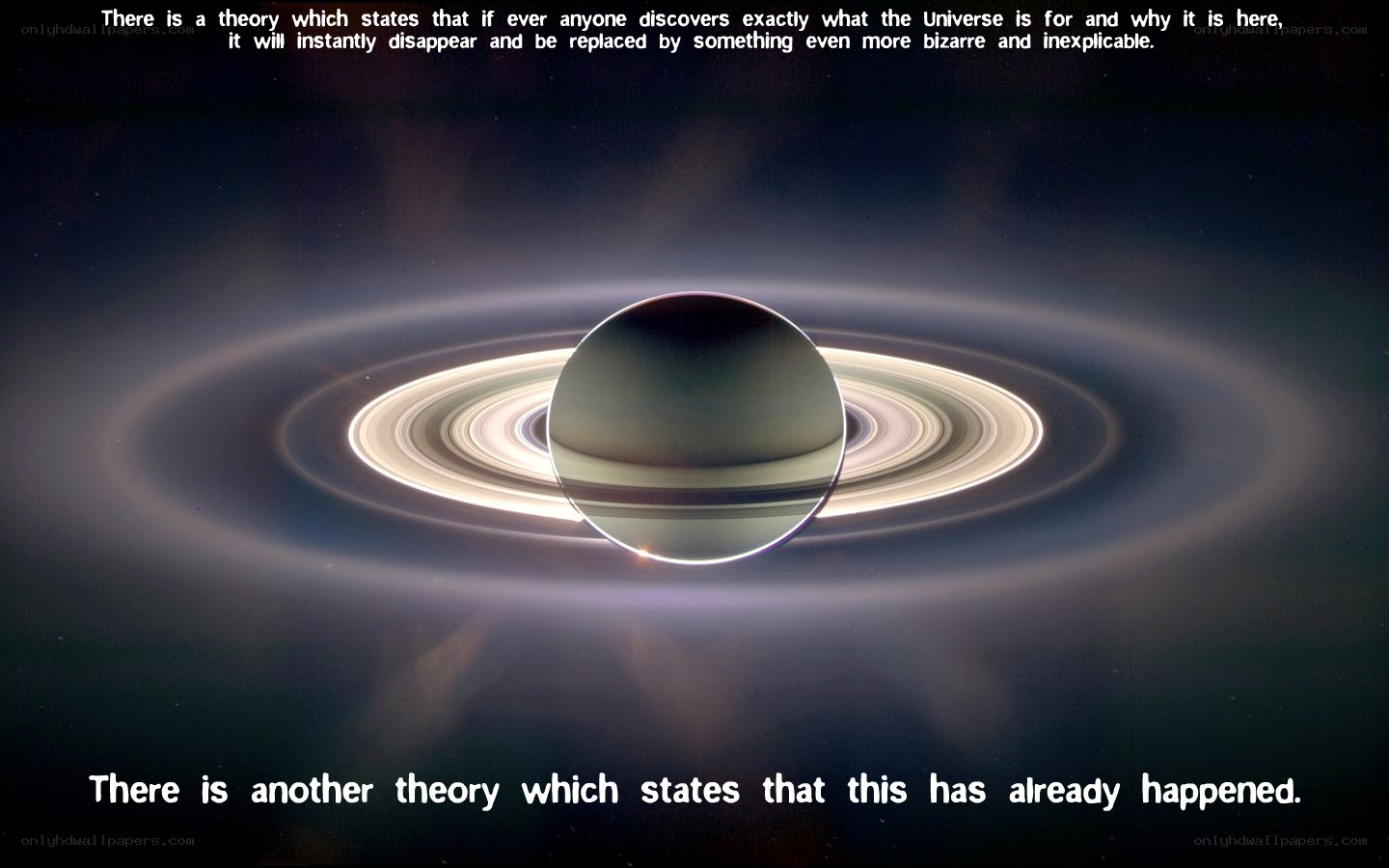 Saturn and its rings