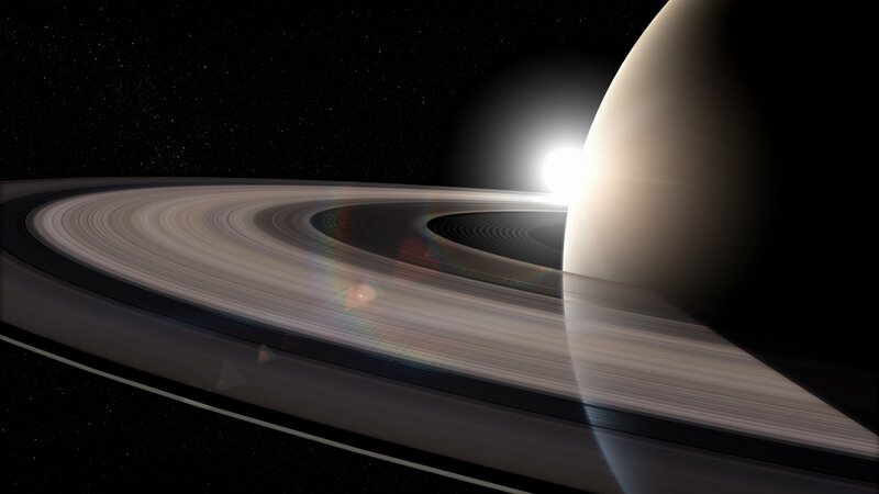 Saturn and its rings