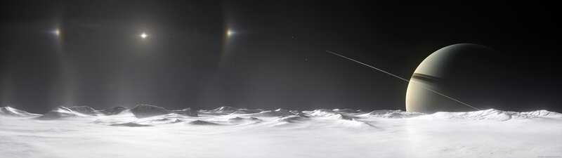 Saturn from Moon