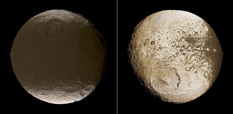 Saturn's moon Dione