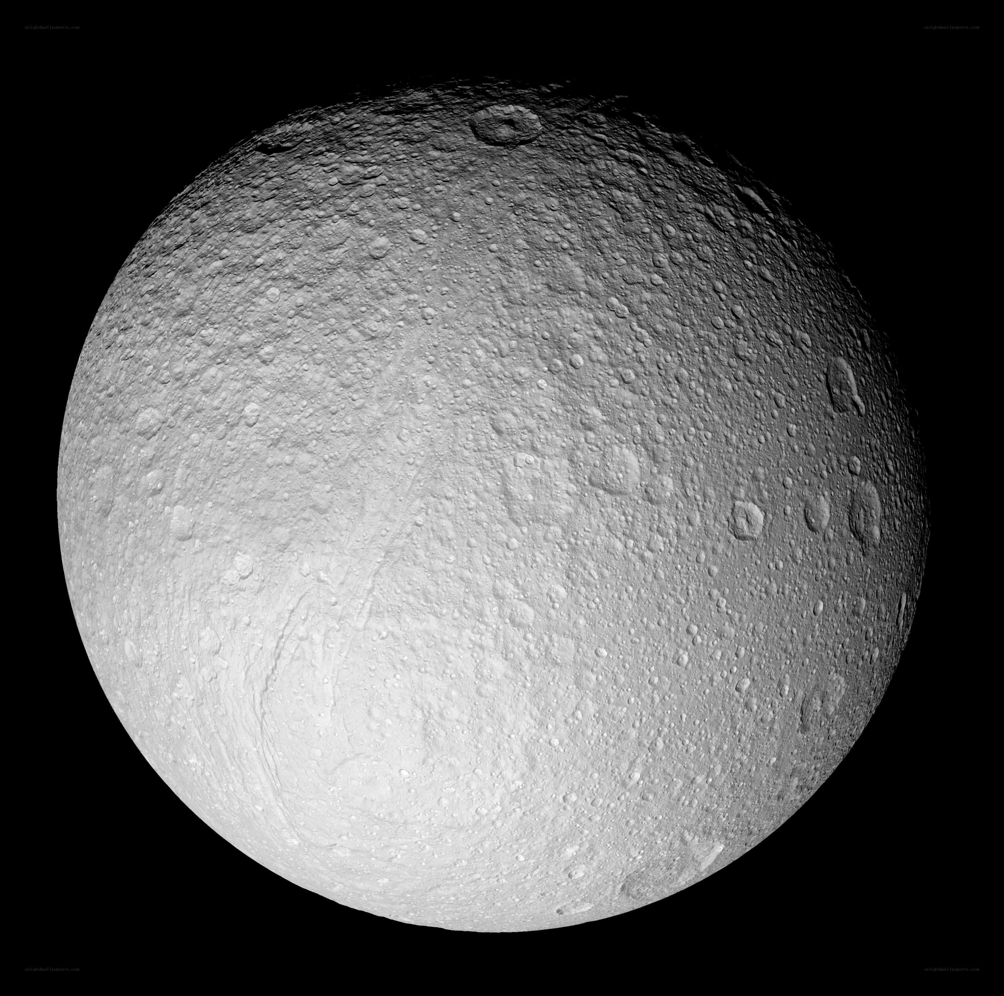 Saturn's moon Dione
