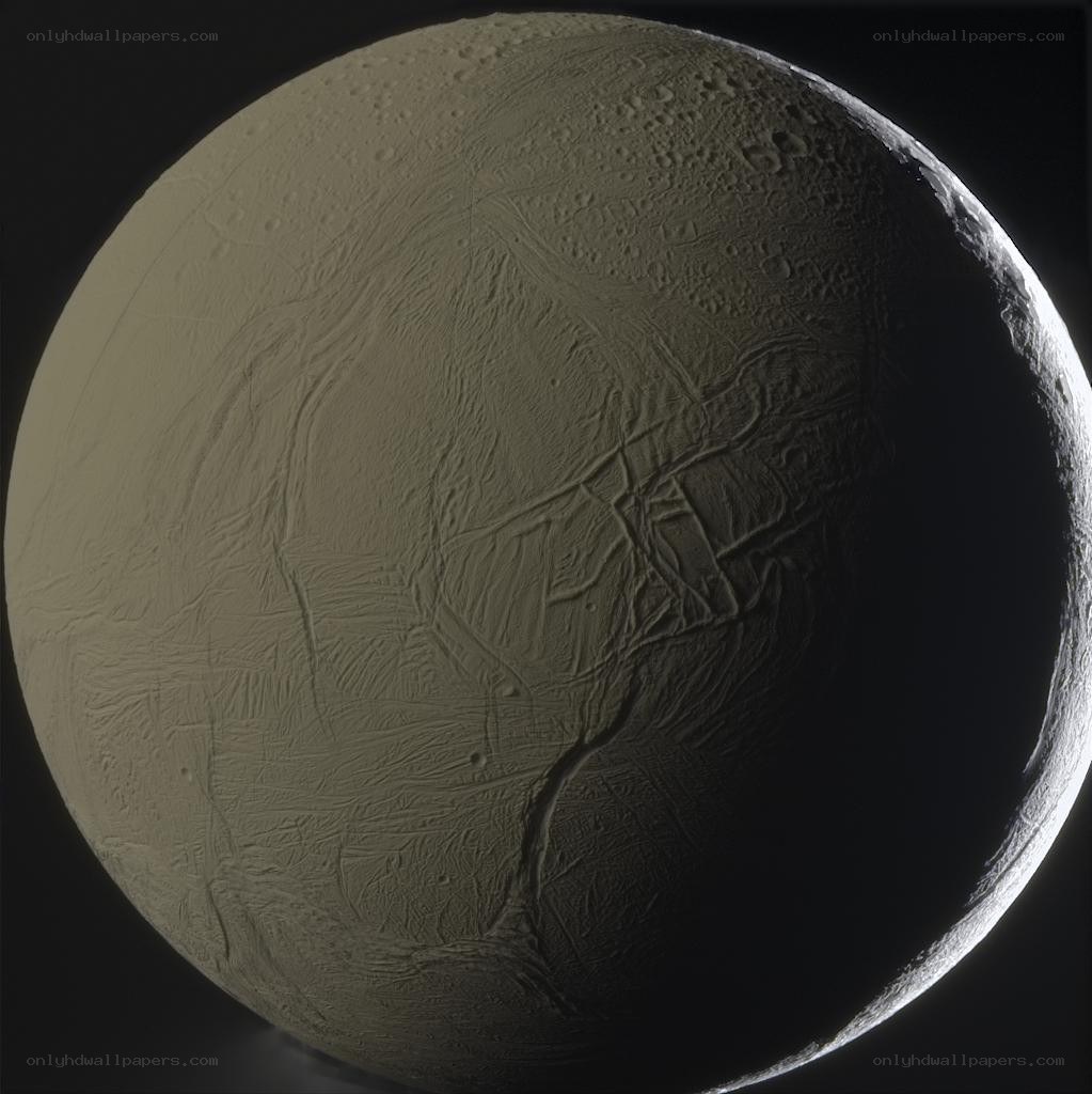 Saturn's moon Enceladus