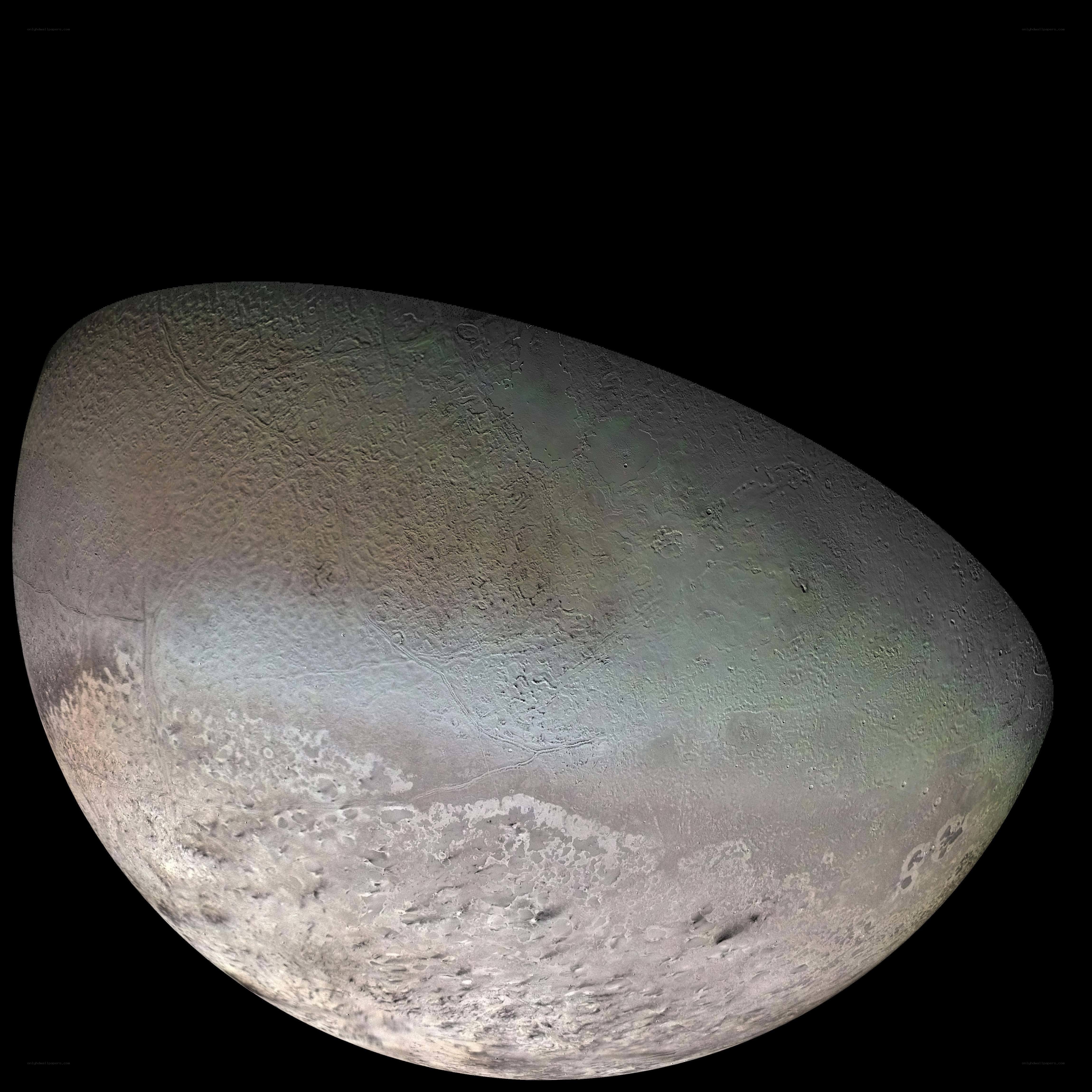 Saturn's moon Tethys