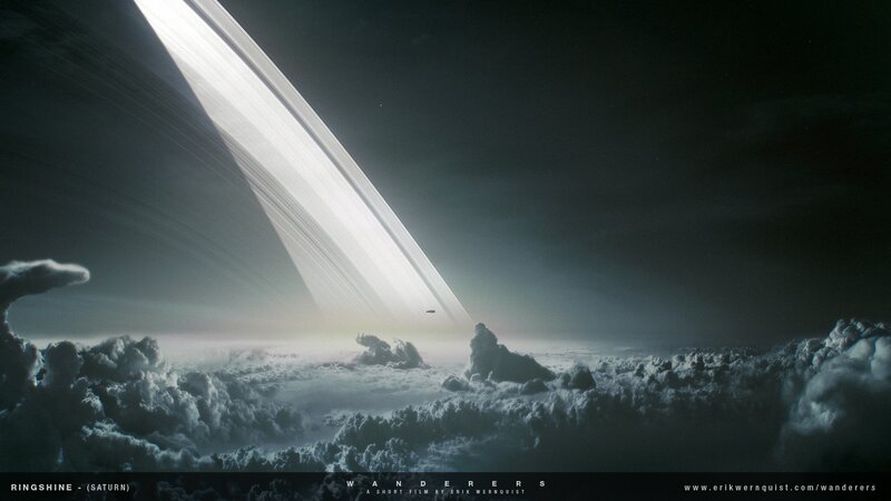 Saturn's Rings from Planet