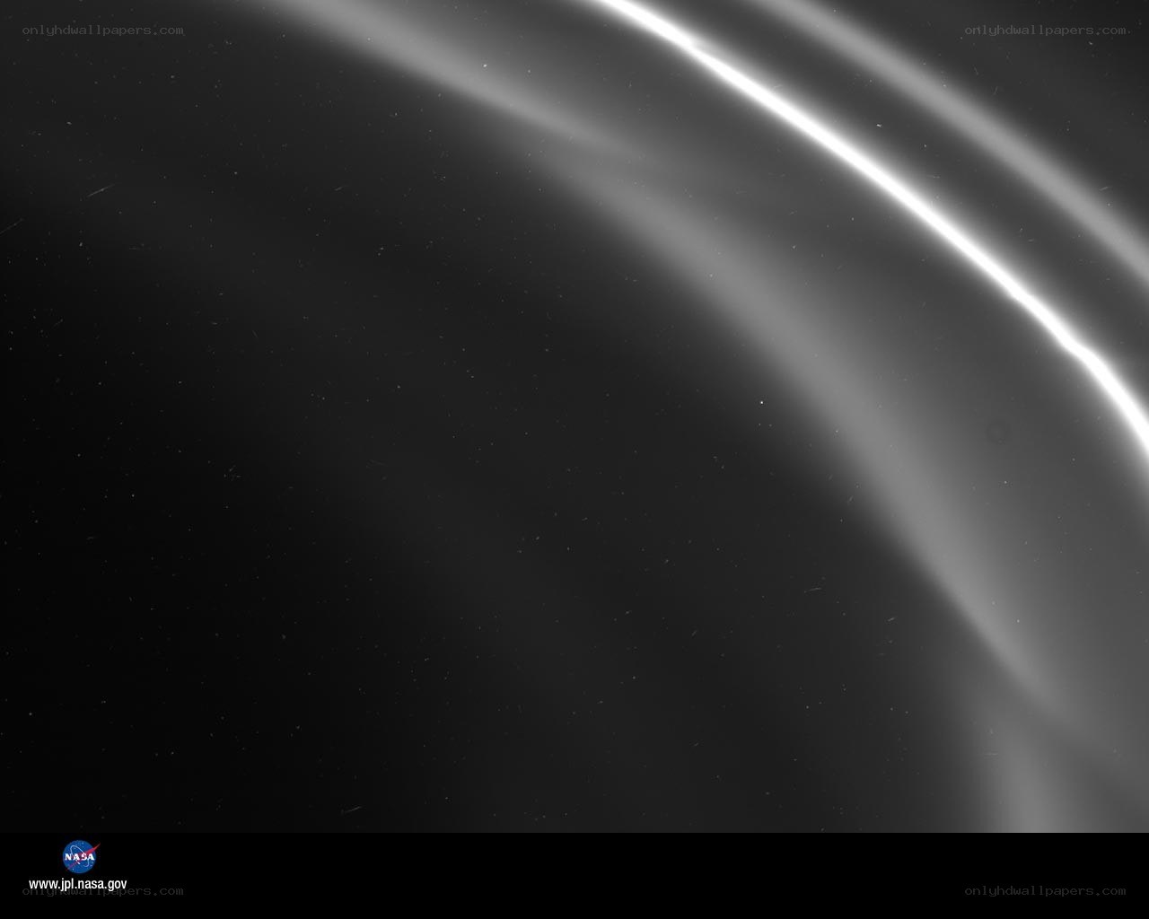 Saturn's rings from space