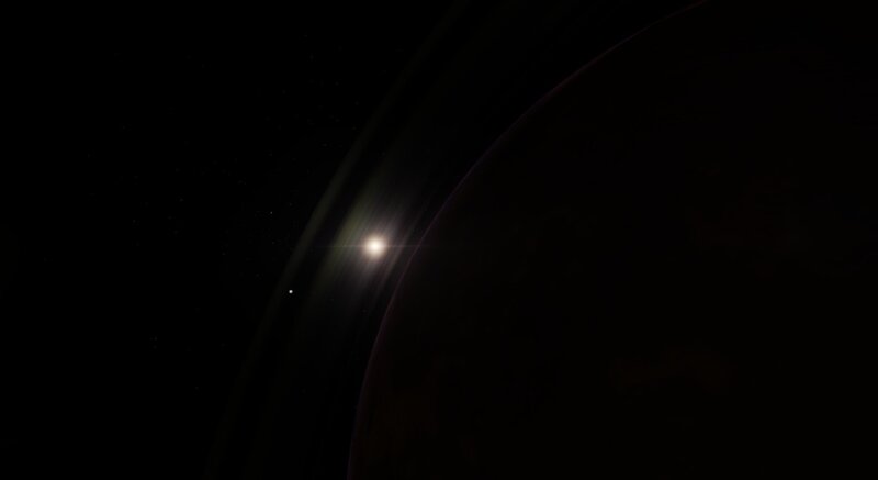 Saturn's rings from space