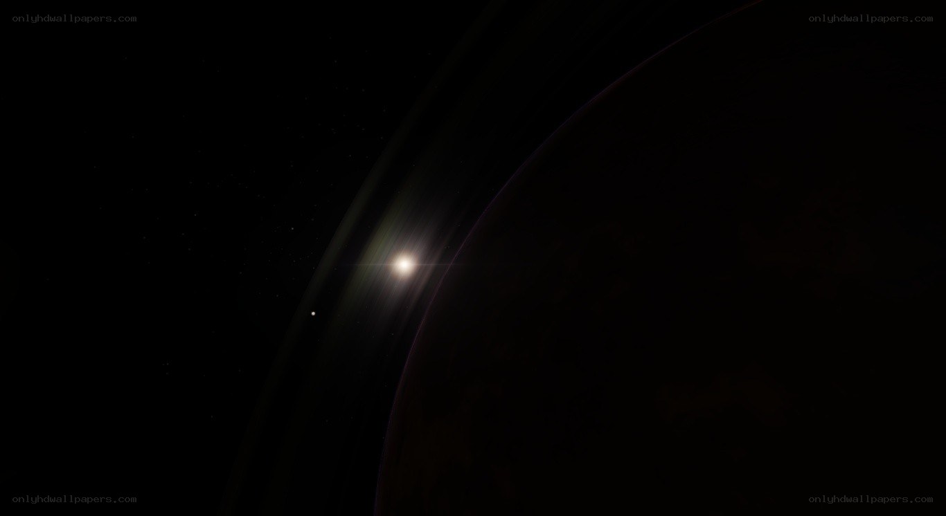 Saturn's rings from space