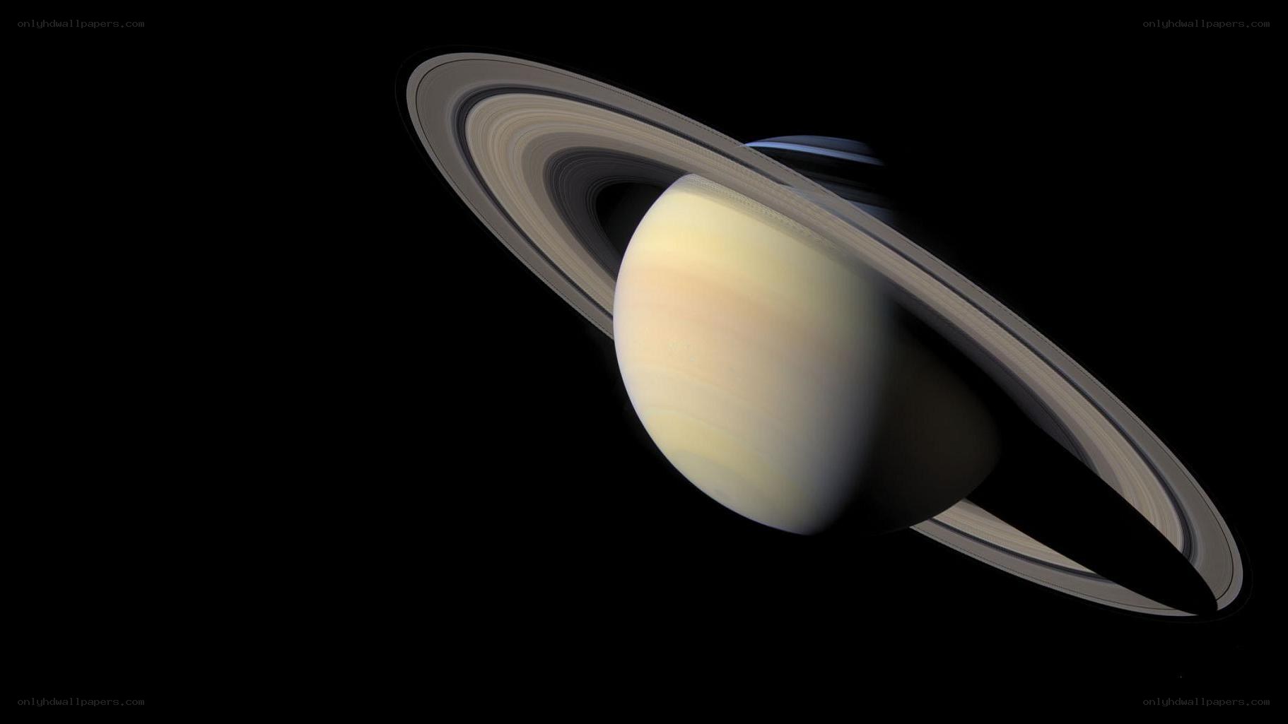 Saturn with its rings