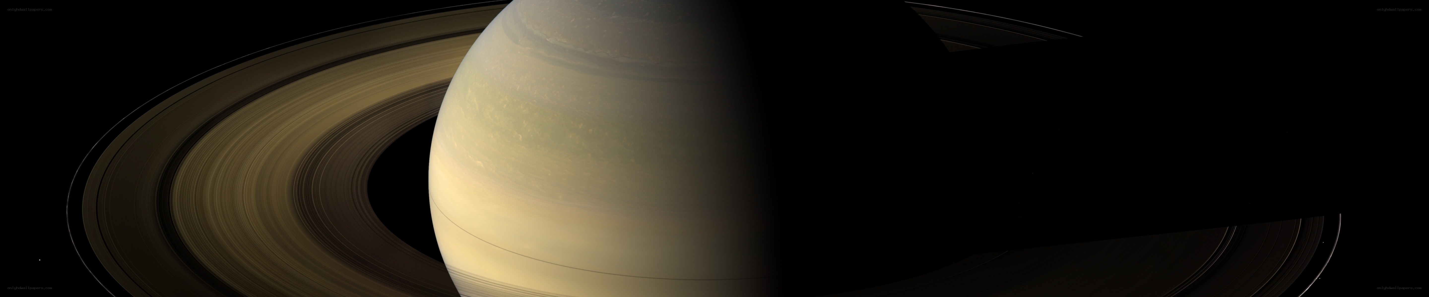 Saturn with its rings