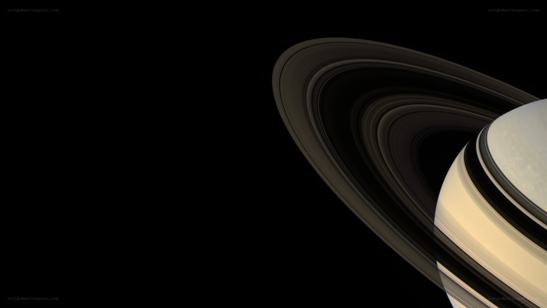 Saturn with its rings