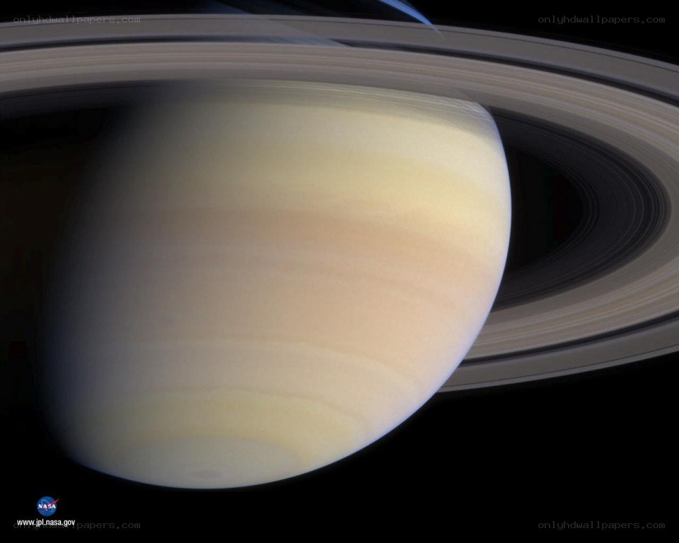 Saturn with its rings