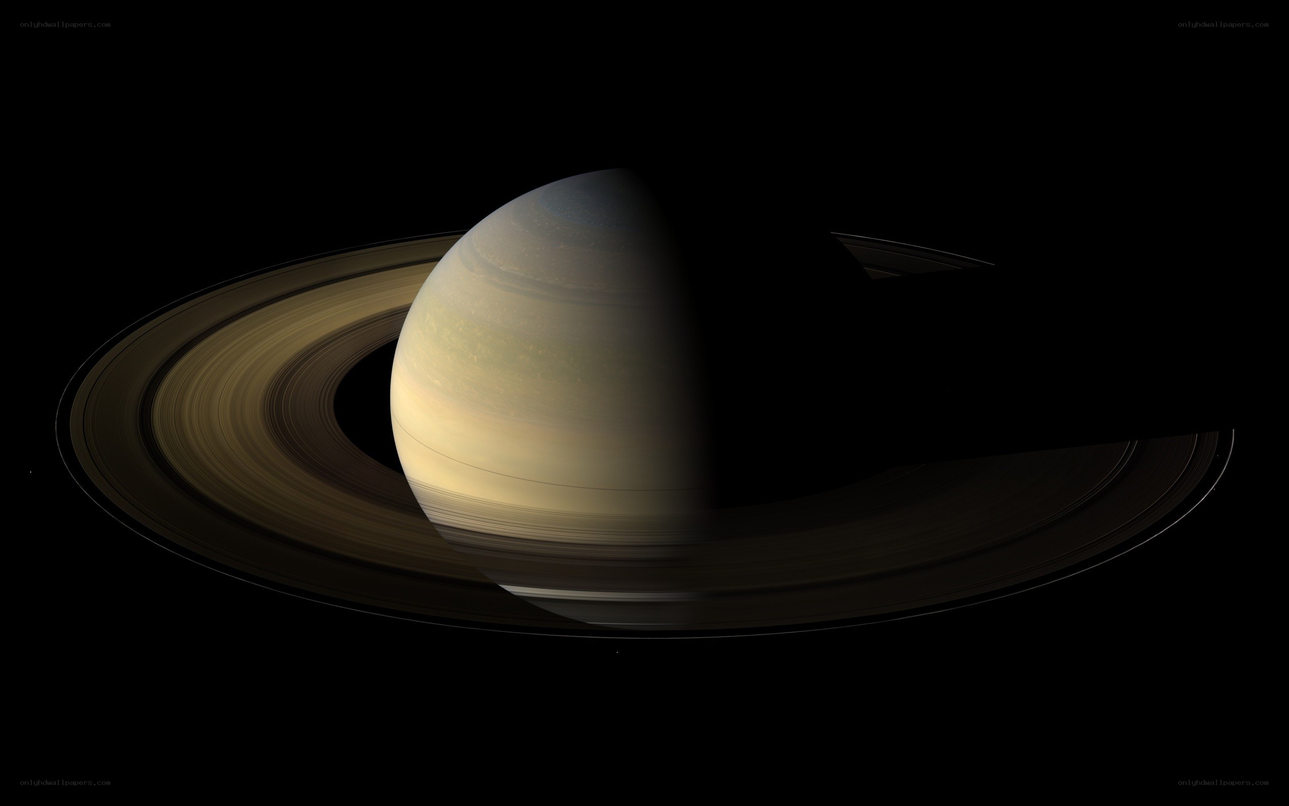 Saturn with its rings