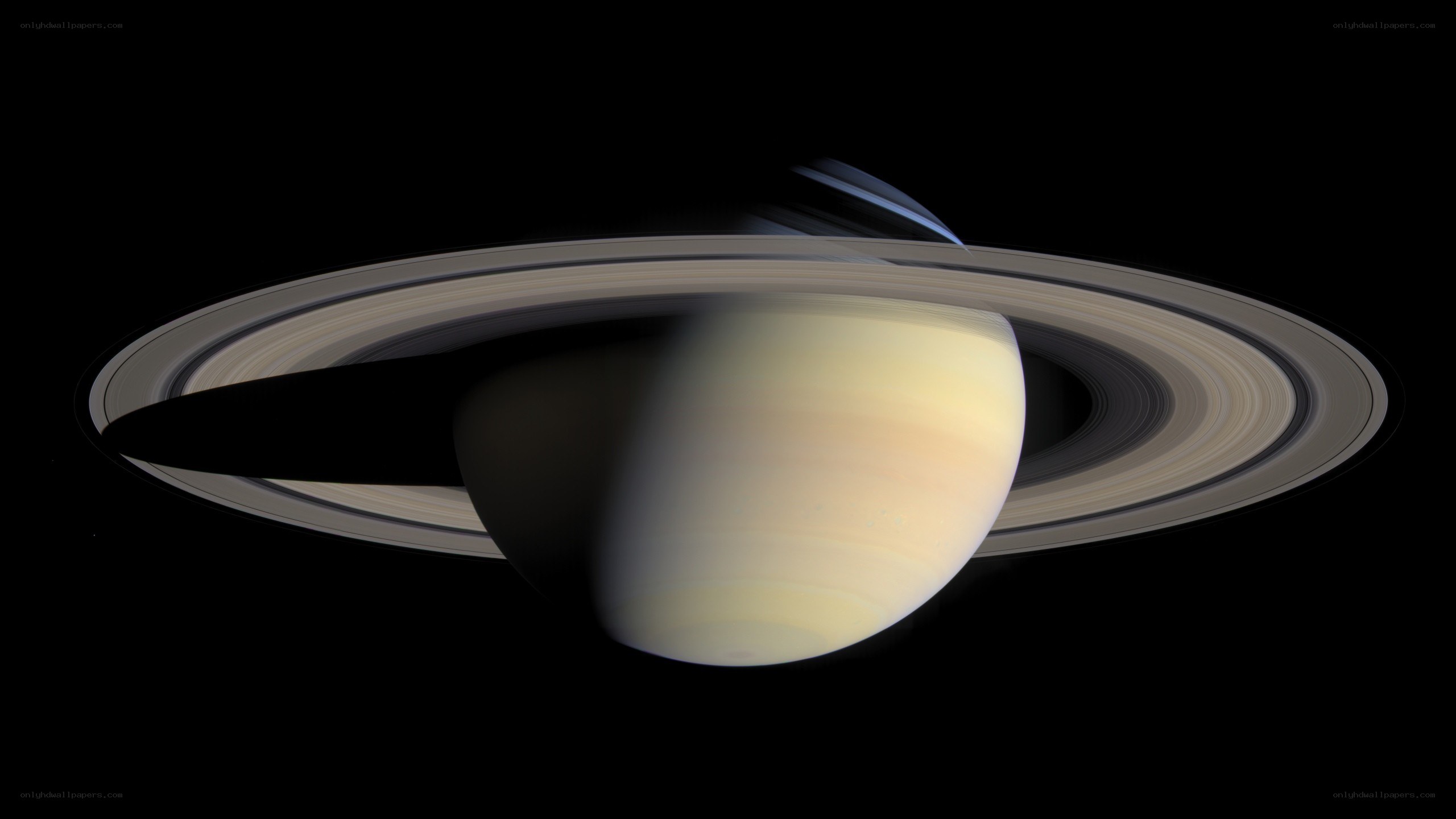 Saturn with its rings