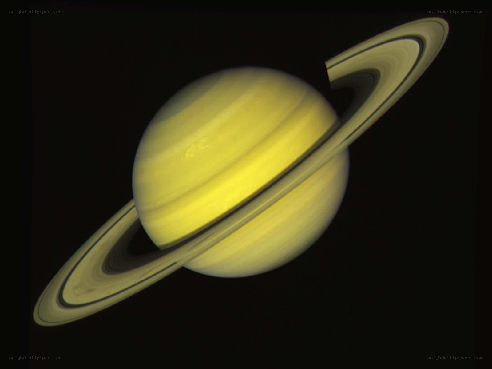 Saturn with its rings