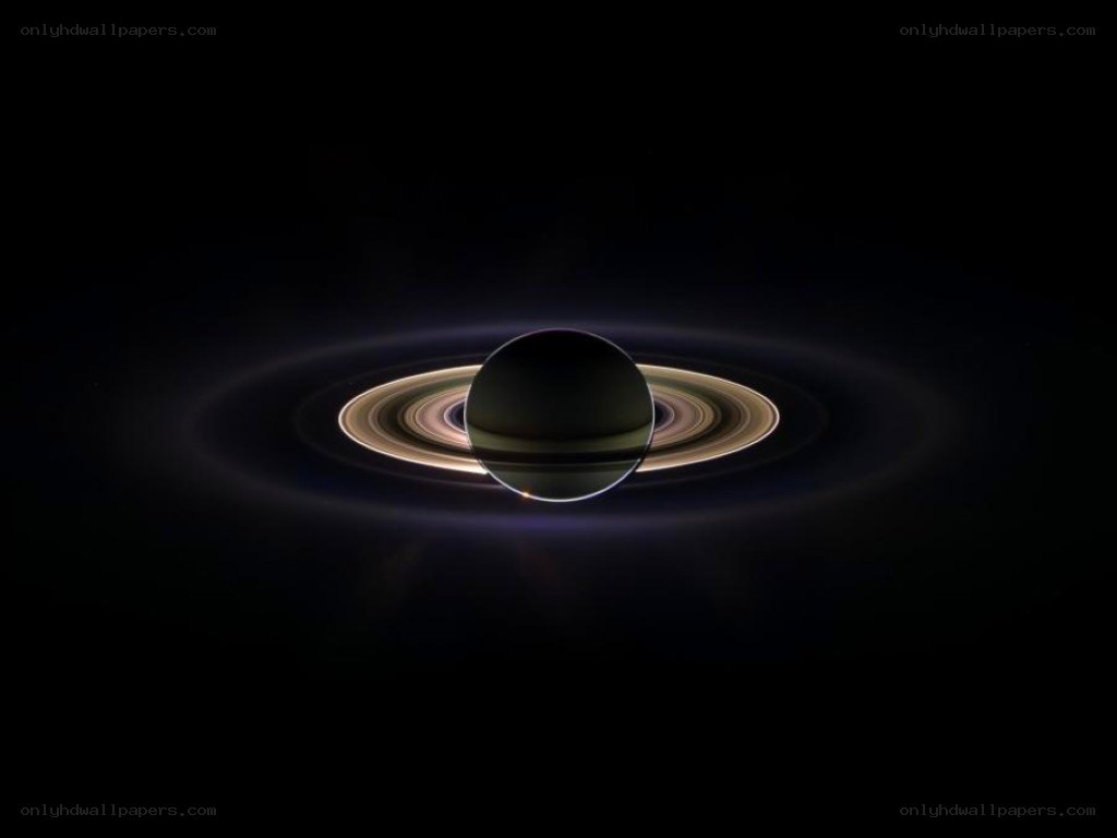 Saturn with its rings