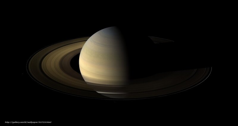 Saturn with its rings