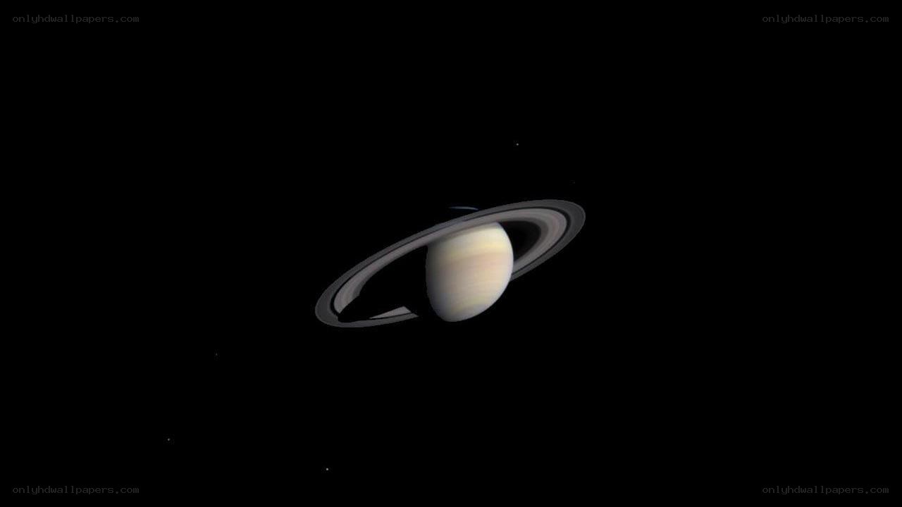 Saturn with rings