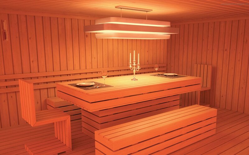 Sauna Dining Table