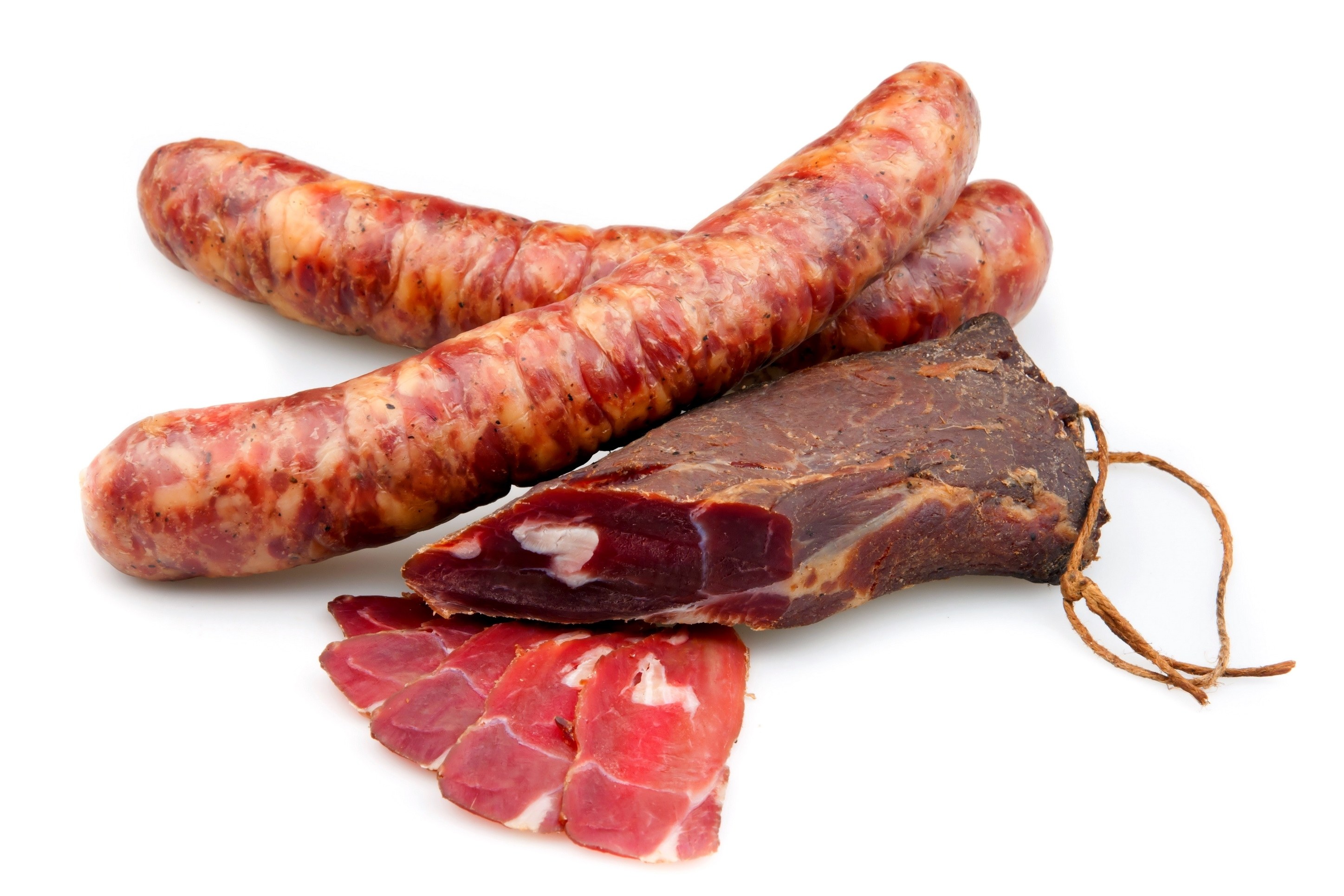 sausage and cured meat