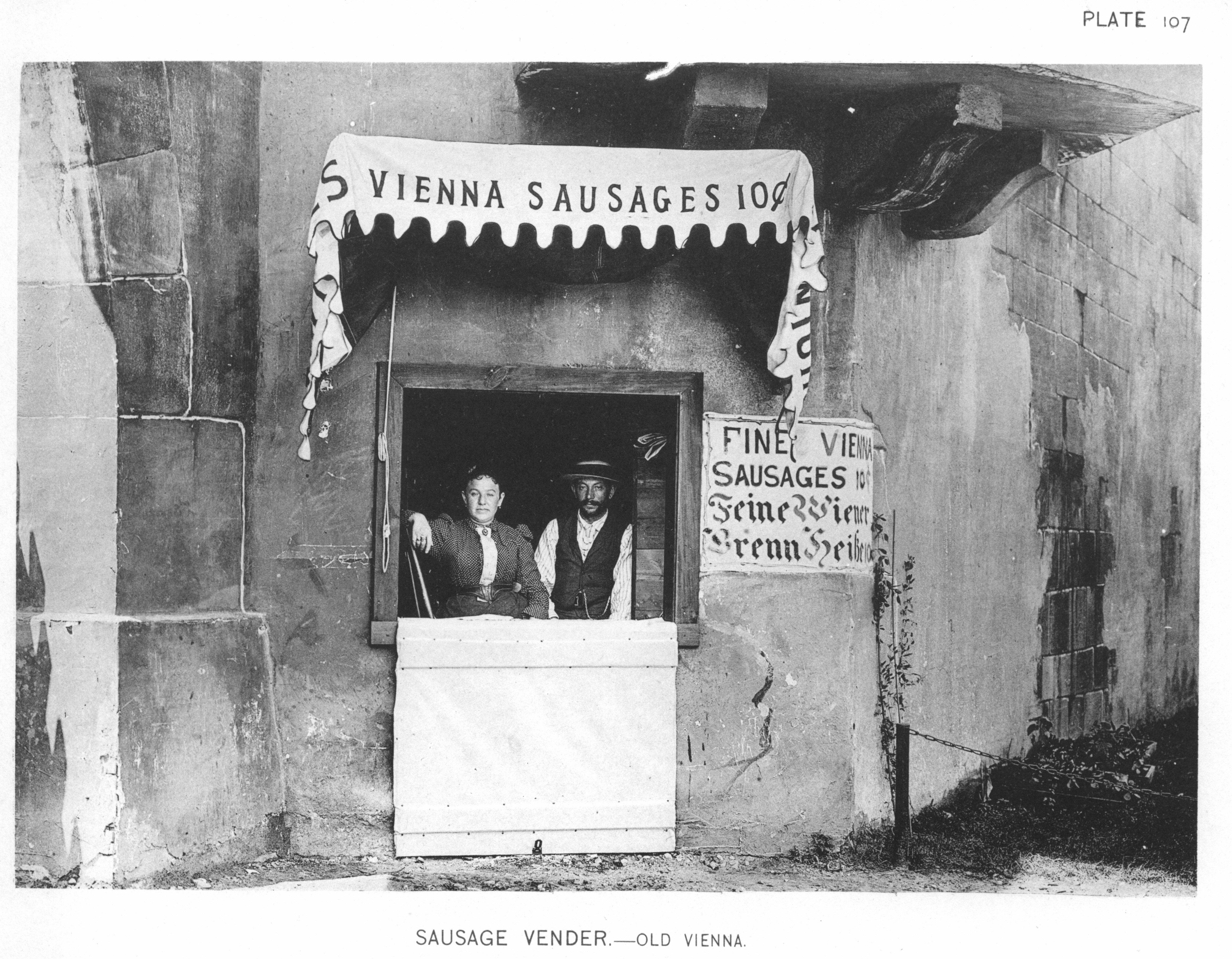 Sausage vendor in Old Vienna