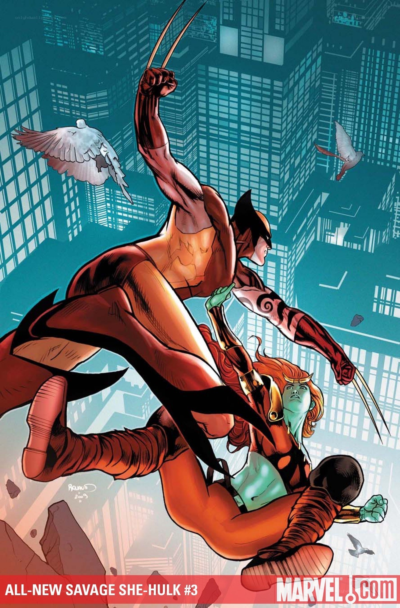 Savage She-Hulk in action