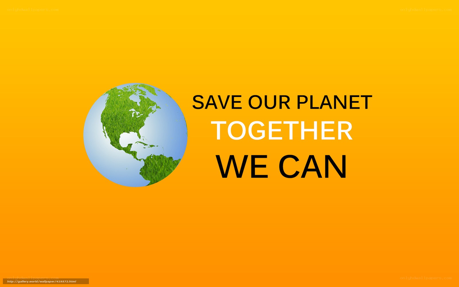 Save Our Planet Together