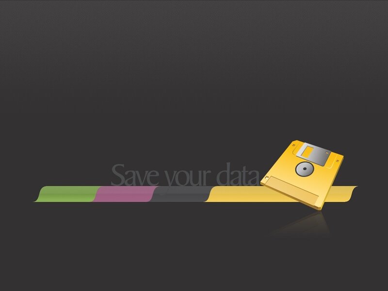 Save your data