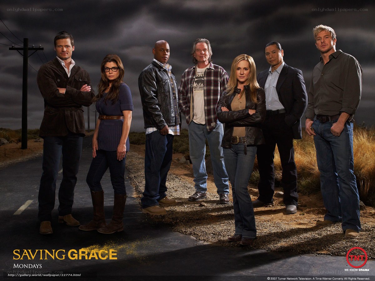 Saving Grace cast photo