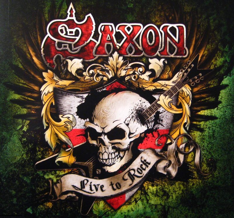 Saxon Live to Rock album cover
