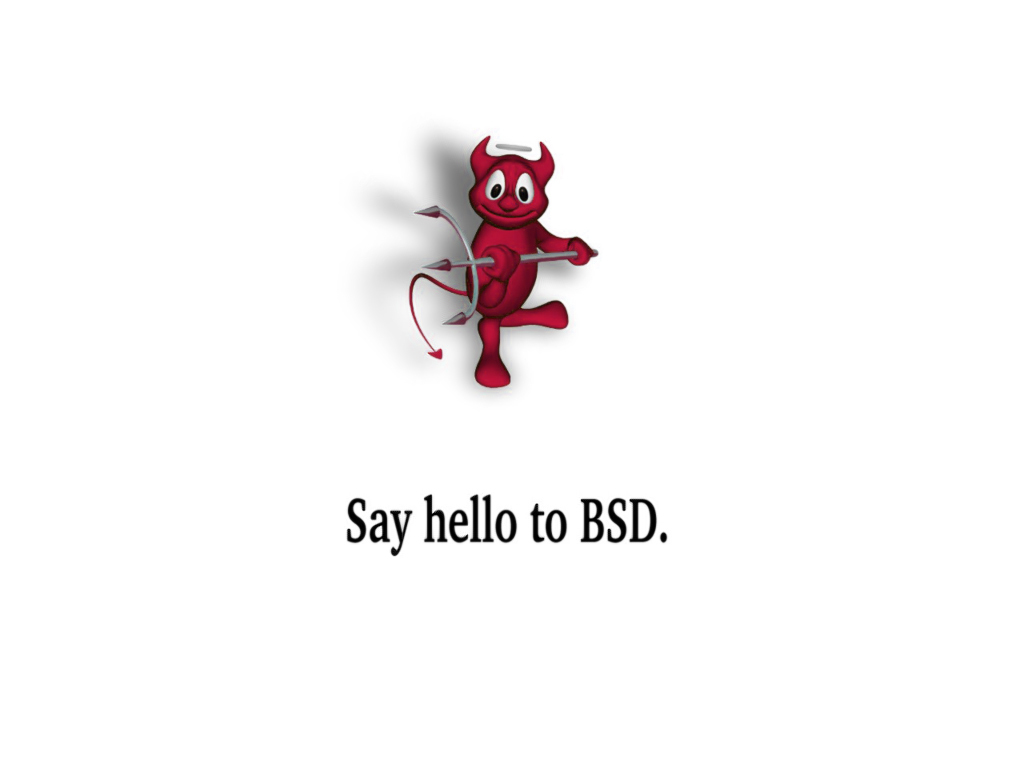 Say hello to BSD