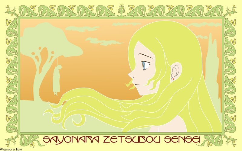 Sayonara Zetsubou Sensei artwork