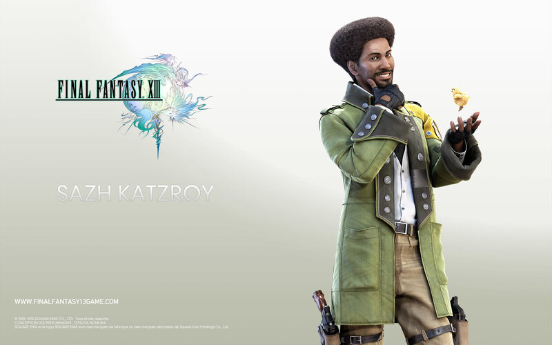 Sazh Katzroy from Final Fantasy XIII