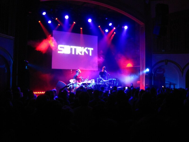 SBTRKT concert performance
