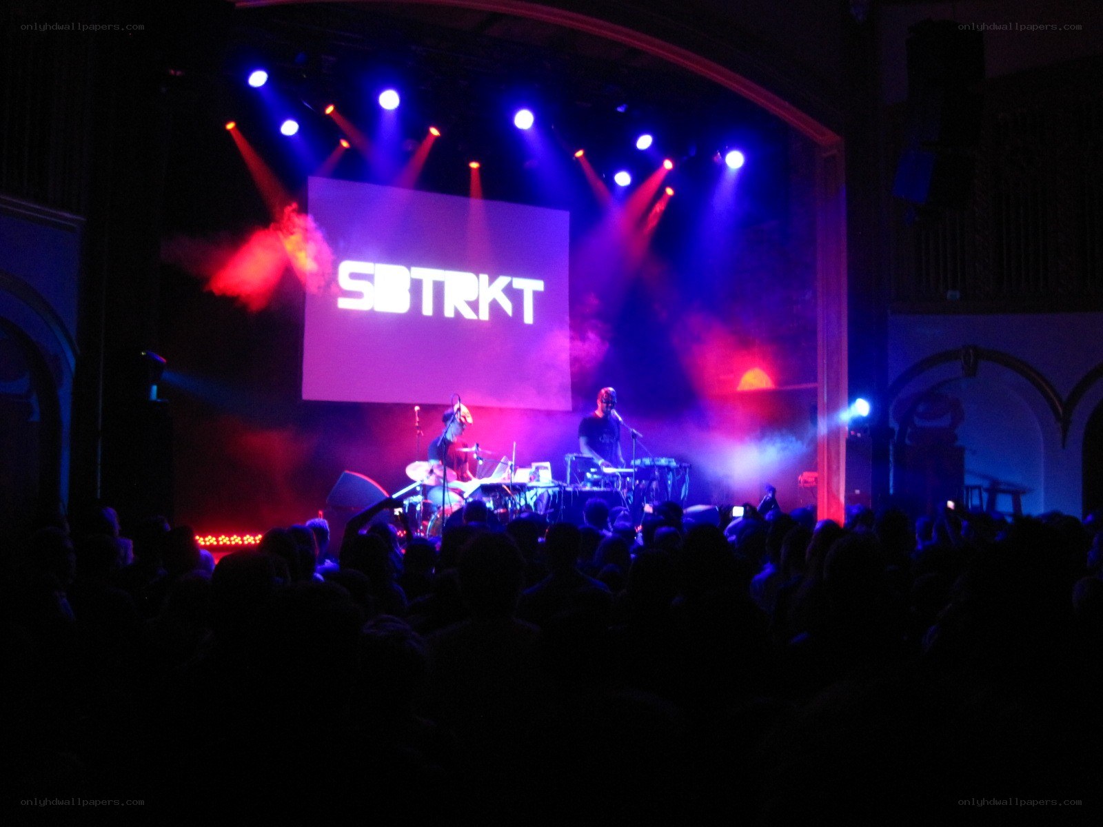 SBTRKT concert performance