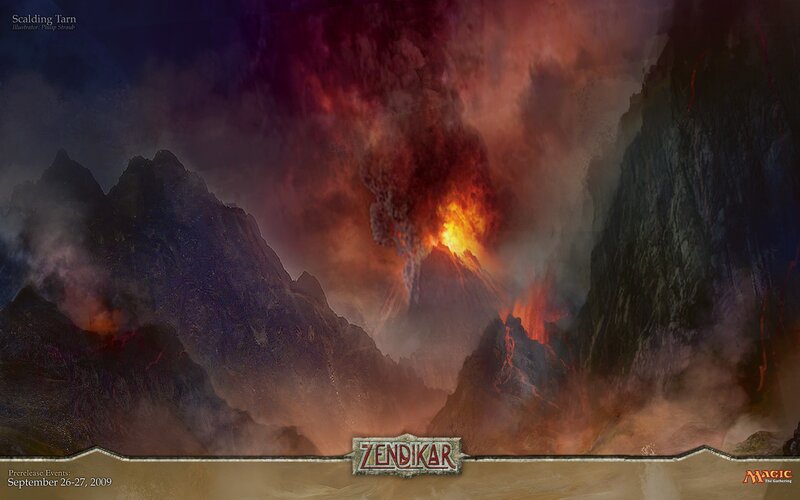 Scalding Tarn volcanic eruption