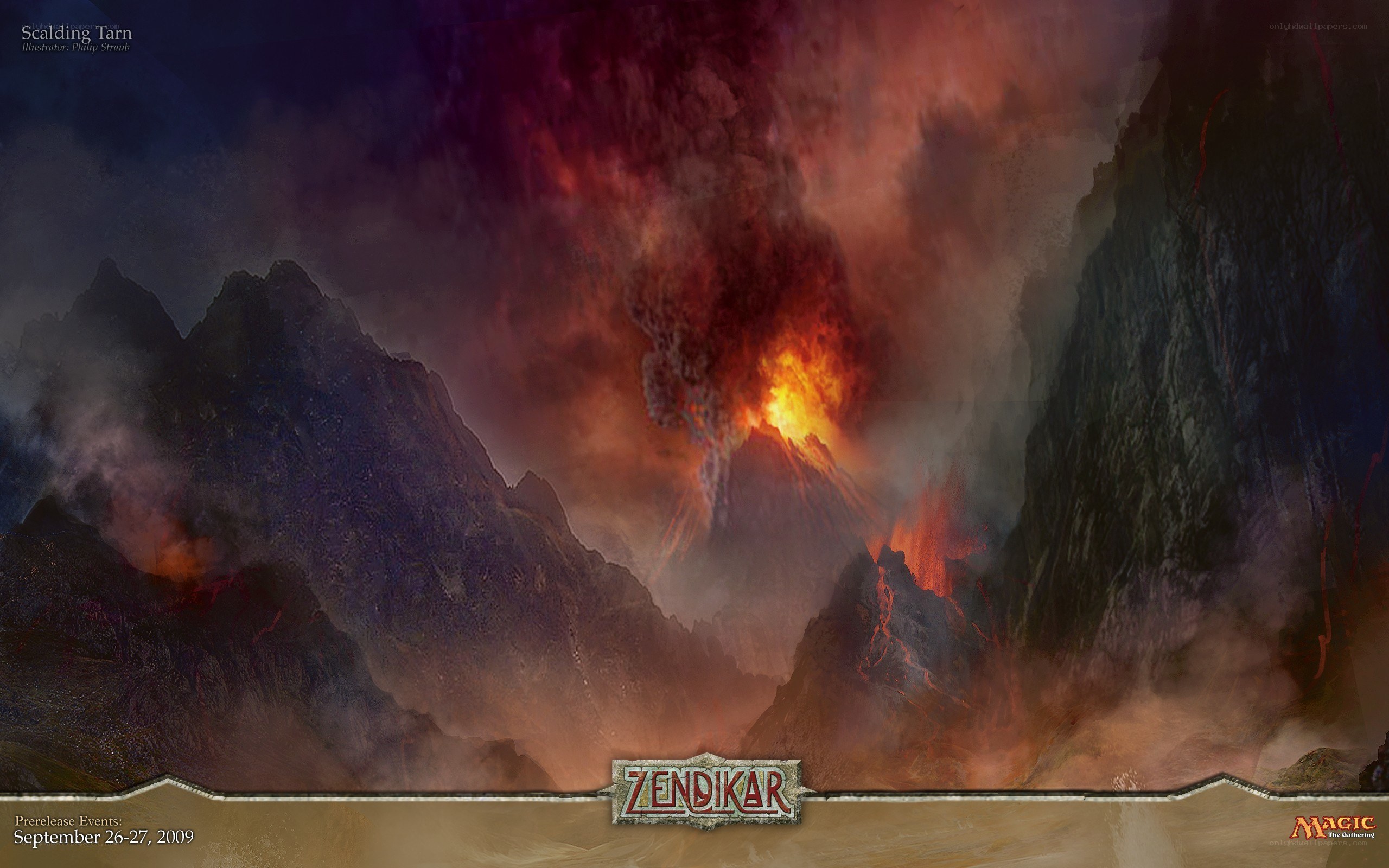 Scalding Tarn volcanic eruption