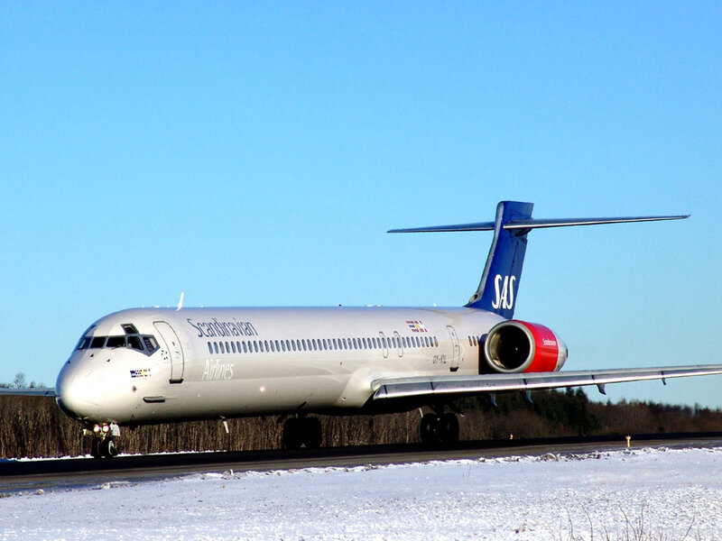 Scandinavian Airlines Jet