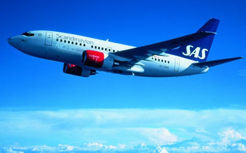Scandinavian Airlines Plane