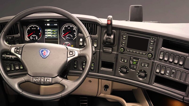 Scania Truck Dashboard