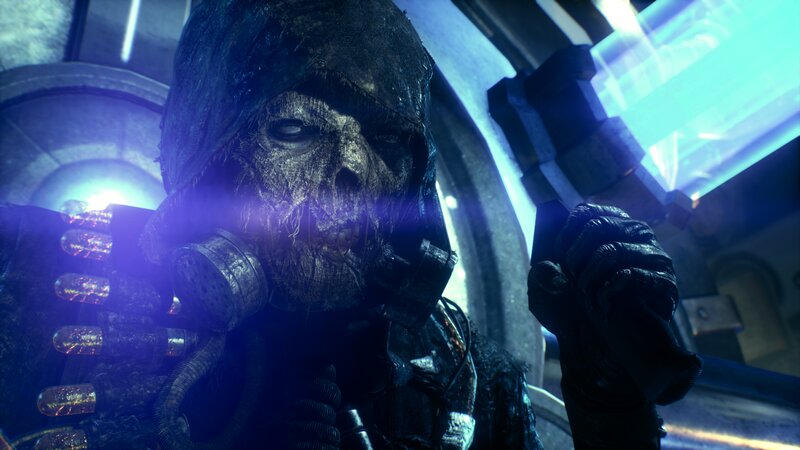 Scarecrow Character — Blue