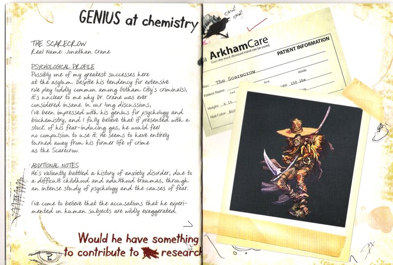 Scarecrow character dossier