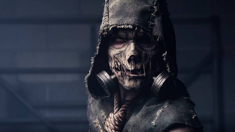 Scarecrow Character — Gray